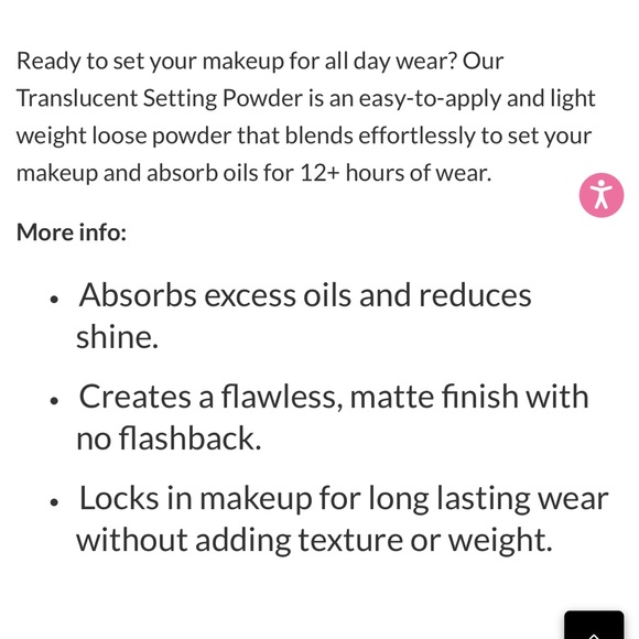 KAB Cosmetics Loose Setting Powder - Picture 4 of 4